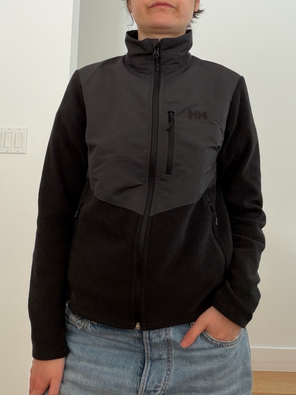 Helly Hansen Women’s Daybreaker Block Fleece Jacket Black  - S - Picture 5 of 16